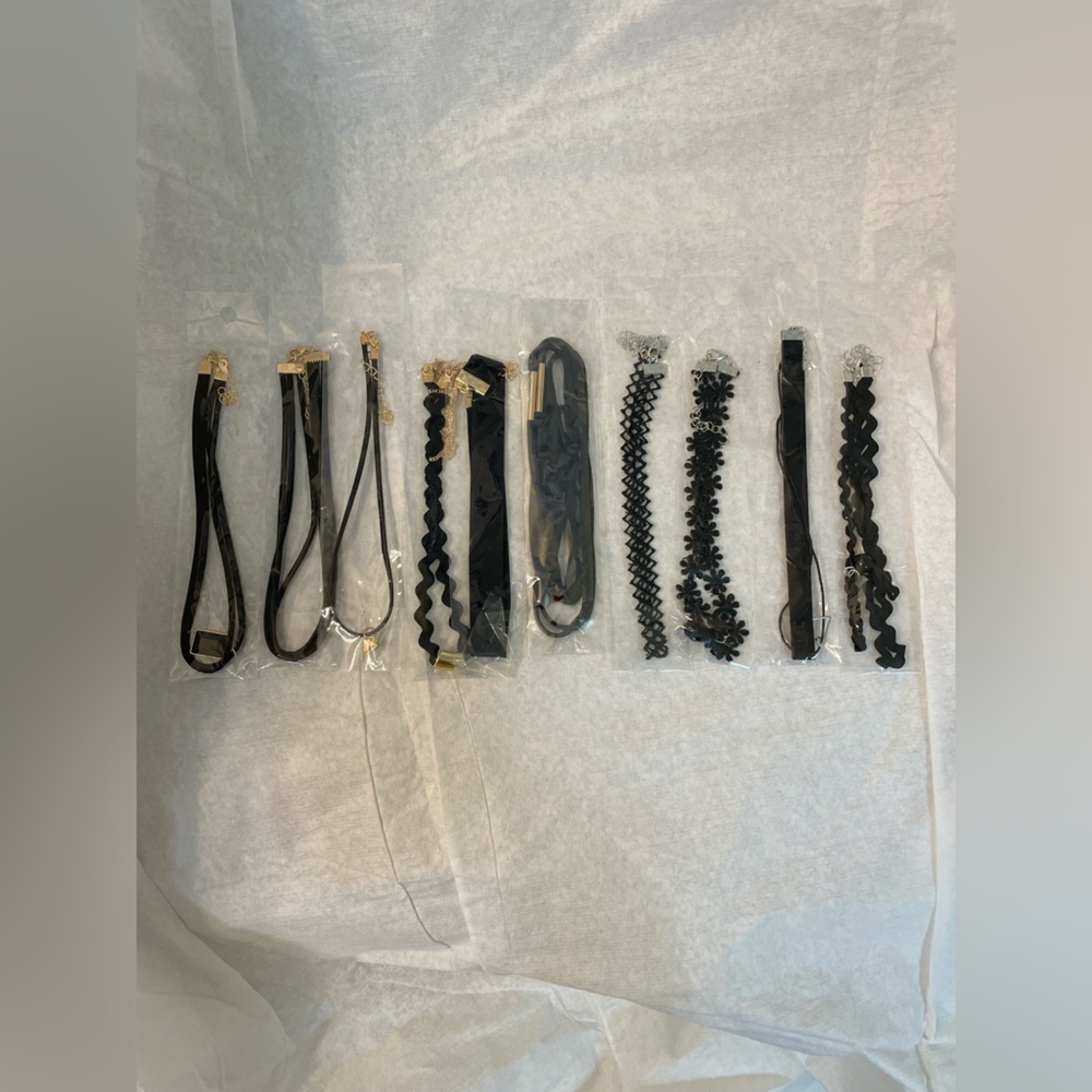 NEW Black Chokers